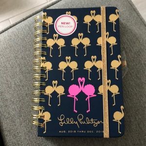 NWT Lilly Pulitzer Agenda with pen loop